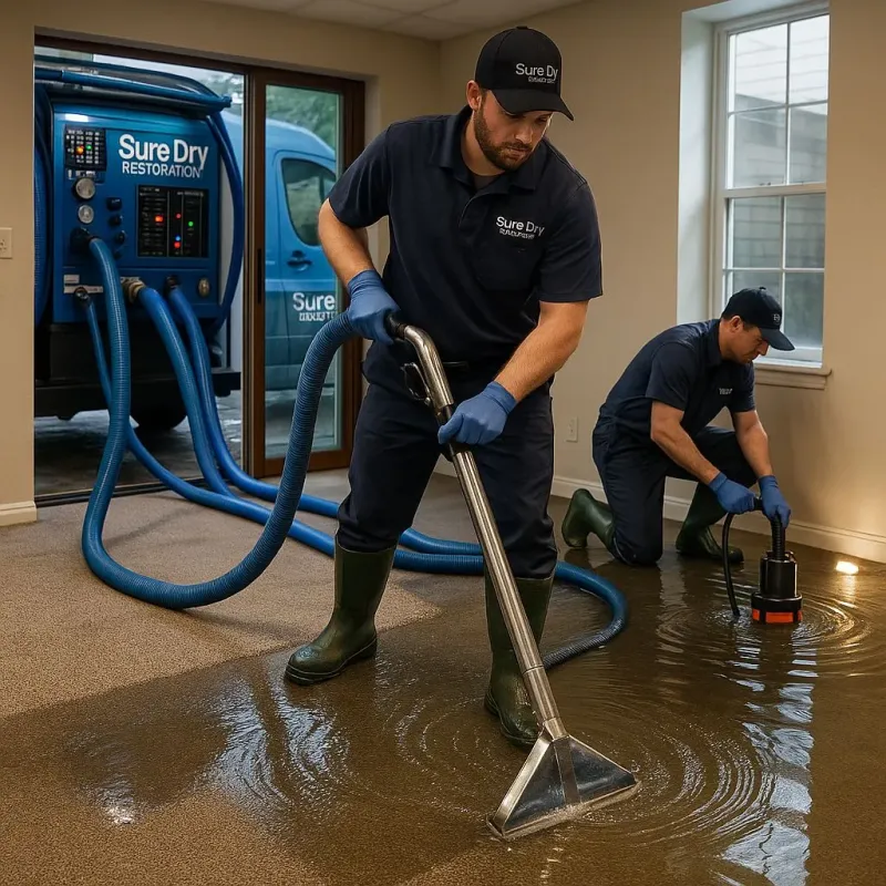 Water Extraction and Removal process in North Berwick, ME